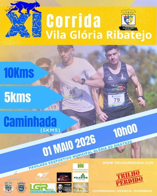XI Corrida Vila Glória Ribatejo - 01 Maio 2026