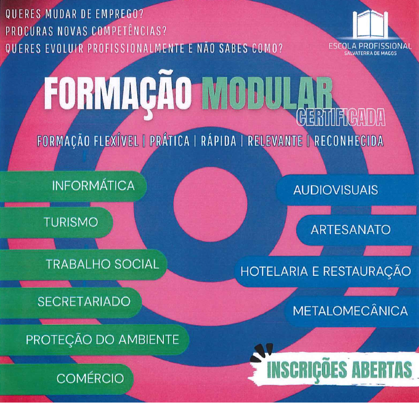 Formações Modulares Certificadas - Inscrições Abertas na EPSM