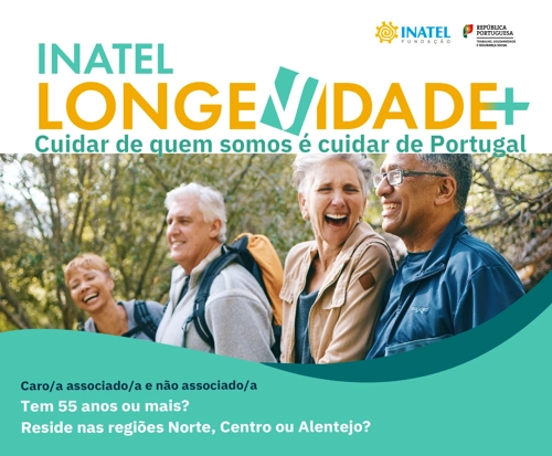 Projeto INATEL Longevidade+ Inscrições a 13 Julho