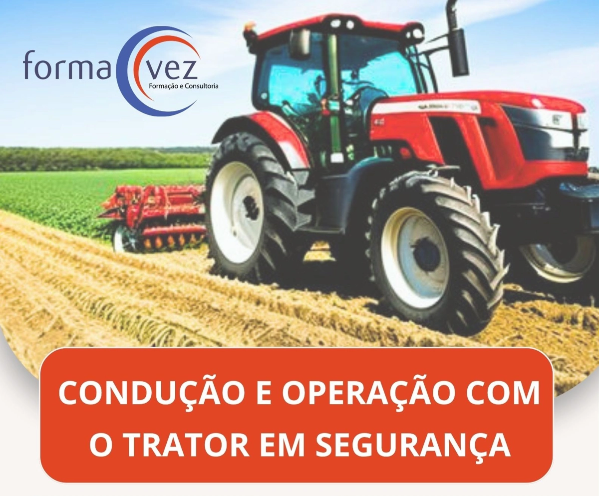 Formação "COTS – Conduzir e Operar com o Trator em Segurança" - Inscrições Abertas