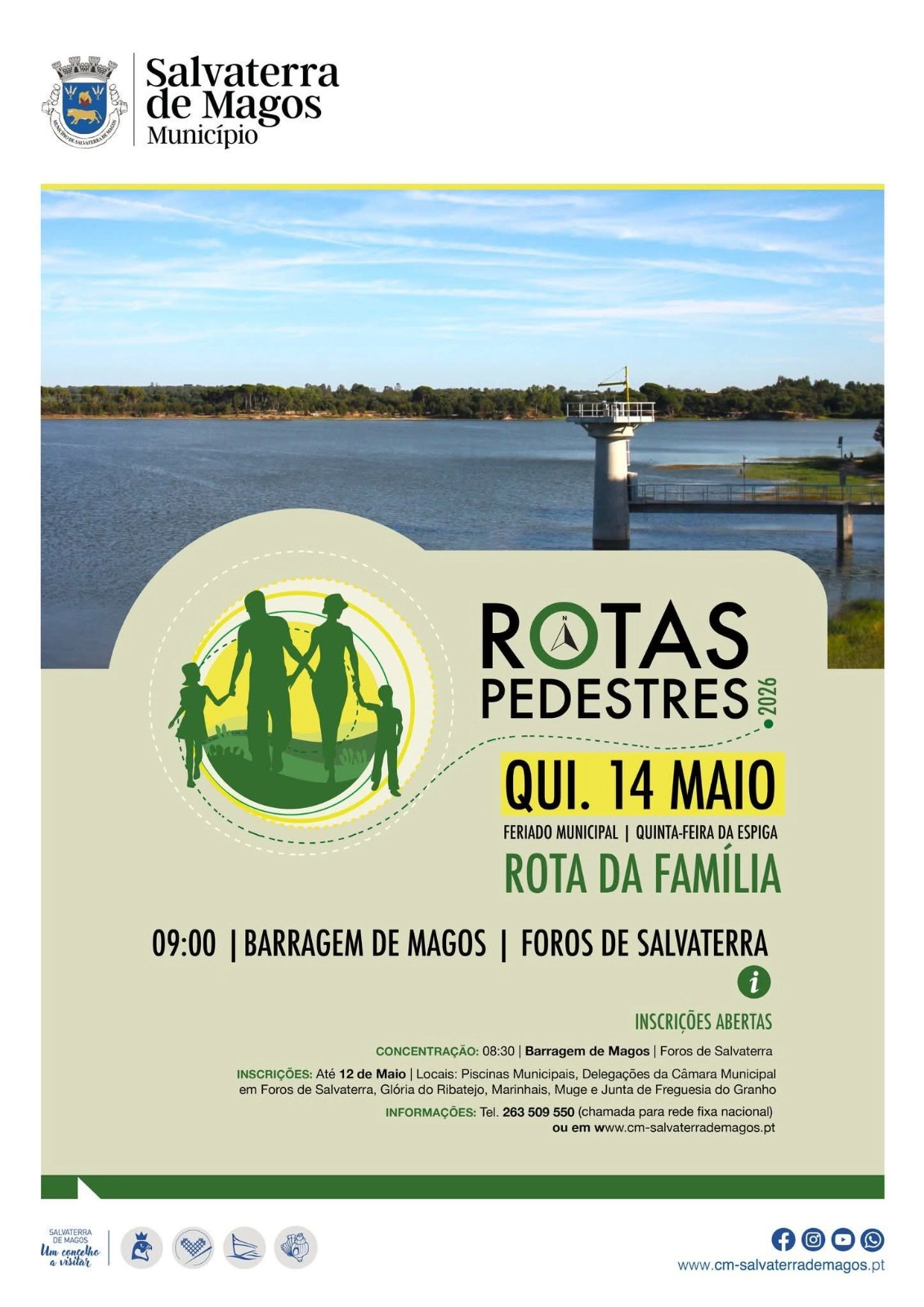 Rotas Pedestres 2026