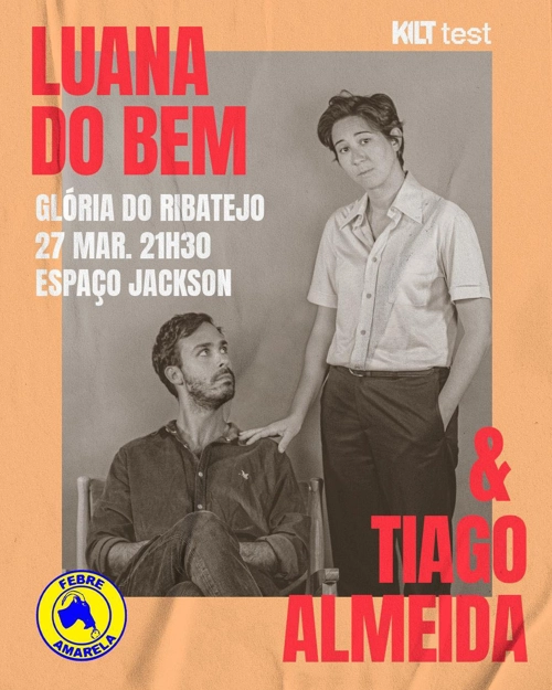 Espaço Jackson recebe noite de stand-up comedy com Luana do Bem e Tiago Almeida