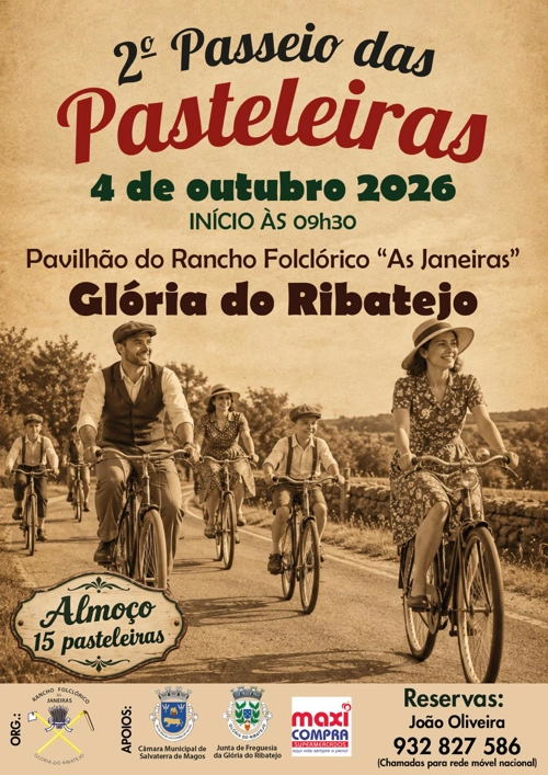 2º Passeio das Pasteleiras - Dia 4 de Outubro