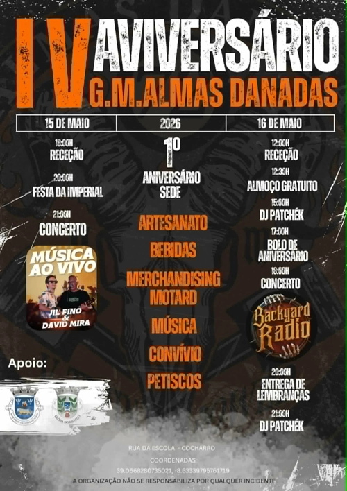 IV Aniversário G.M. Almas Danadas