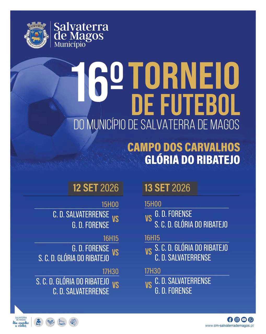 16º Torneio de Futebol do Município de Salvaterra de Magos