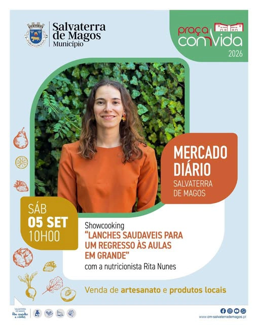 Showcooking “Lanches Saudáveis para um Regresso às Aulas em Grande”  com a nutricionista Rita Nunes